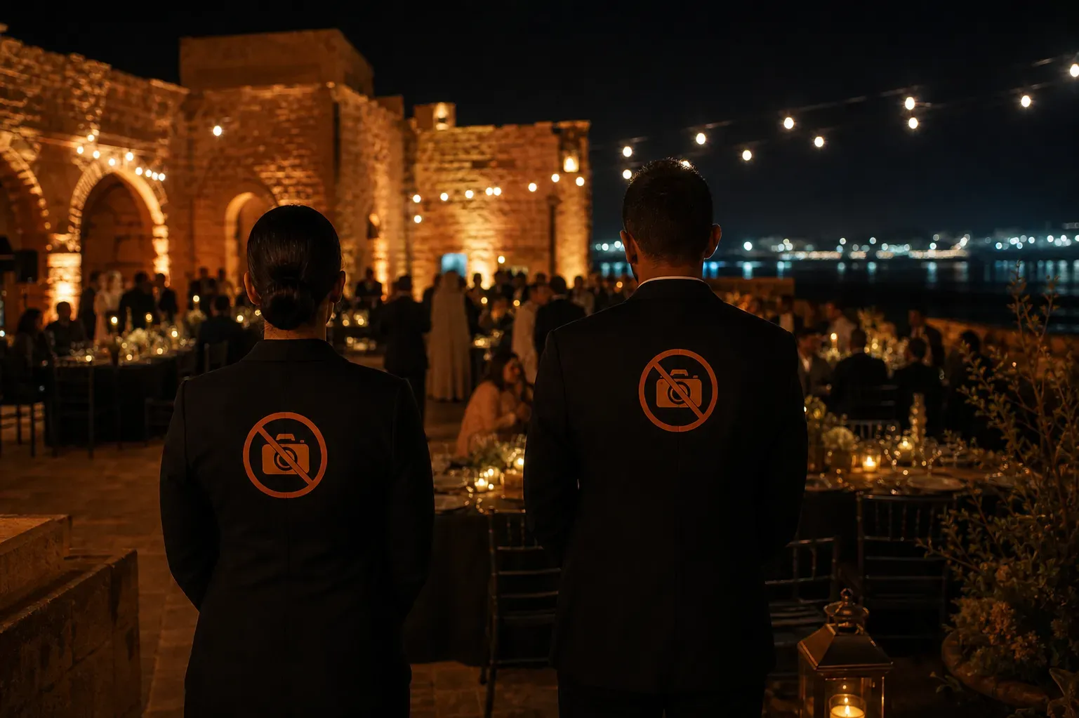 Service NoPhotos à El Jadida avec signalétique no-photo et accueil discret